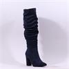 Una Healy Famous Friends Knee High Boot - Navy